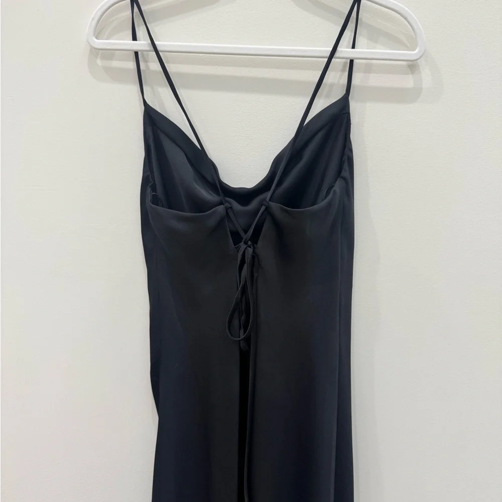 Willow & Clay Black Slip Dress - Size small - Picture 3 of 5